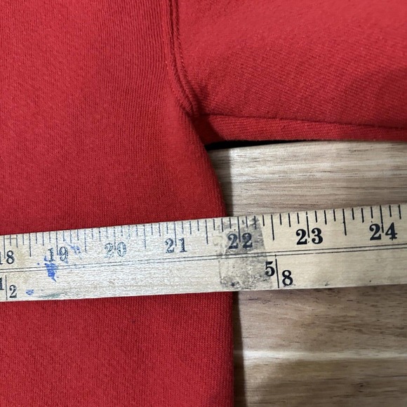 Vintage Indiana Hoosiers Sweatshirt Mens Extra Large Red Russell Crewneck NCAA - Picture 7 of 8